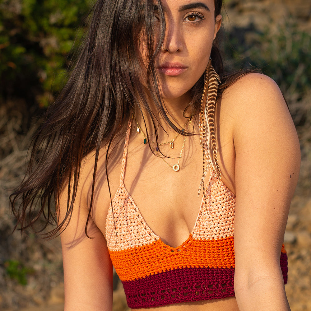 Bikini Pachamama Atardecer Bra